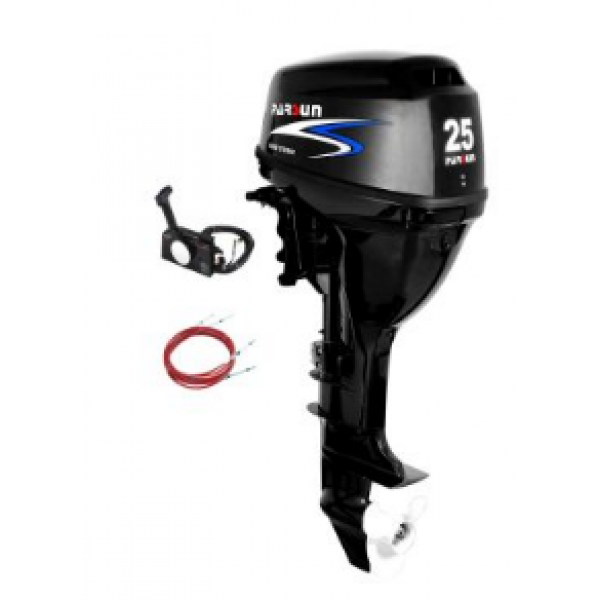 New outboard engine PARSUN F25 FWL | Long Shaft, Remote, Starter, 25hp
