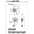 New Outboard Engine TOHATSU MFS5CL LPG, Long Shaft, 5hp